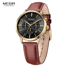 Load image into Gallery viewer, Megir Chronograph Date Indicator