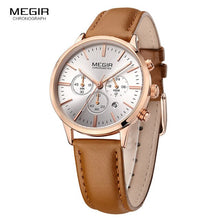 Load image into Gallery viewer, Megir Chronograph Date Indicator