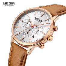 Load image into Gallery viewer, Megir Chronograph Date Indicator