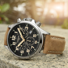 Load image into Gallery viewer, Chronograph T25 tritium luminous stop watch men