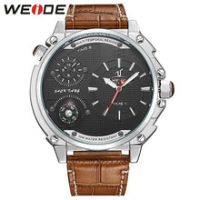 Load image into Gallery viewer, WEIDE Sport Luxury Clock Multiple Time Zone Quartz White