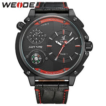 Load image into Gallery viewer, WEIDE Sport Luxury Clock Multiple Time Zone Quartz White